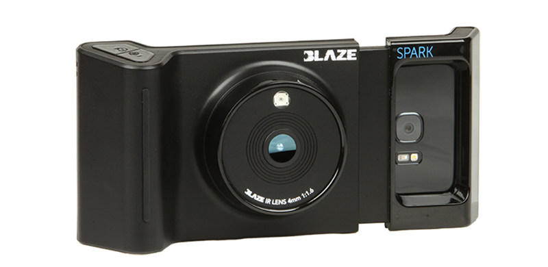 只要299美元，BlazeSpark手机壳让你的手机秒变红外夜视仪