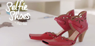 信不信由你,Miz Mooz的这双“自拍鞋子”比自拍杆好用一万倍!