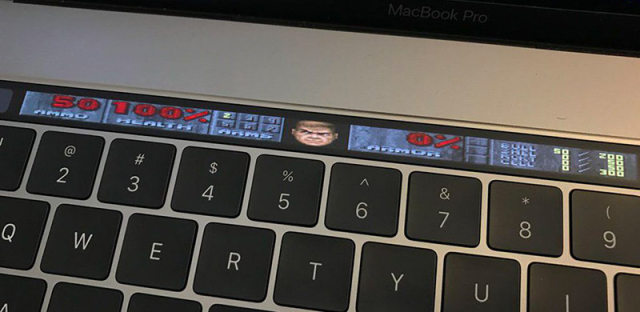 被玩坏的Touch Bar：这小小的触控屏也能玩游戏？