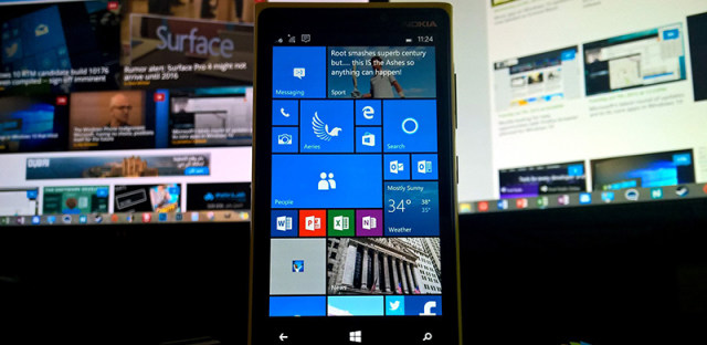 Win10手机辉煌将至？曝Windows 10 Mobile将支持PC软件