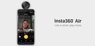 手机也能变身VR全景相机?Insta360 Air让你的照片称霸社交圈