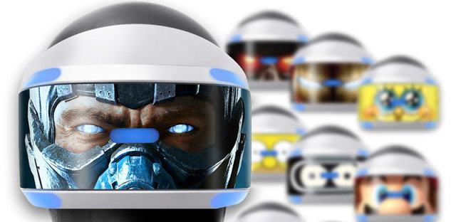 被非黑即白的VR头盔恶心到了？现在PSVR能换皮肤了！