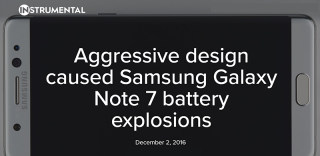 三星Note7爆炸原因出炉:都是激进惹的祸