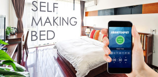 这张智能被子竟然可以自动铺床,再也不用被老妈唠叨了