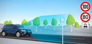 经常因没留意交通标志牌而违章?大众智能车载系统帮你忙