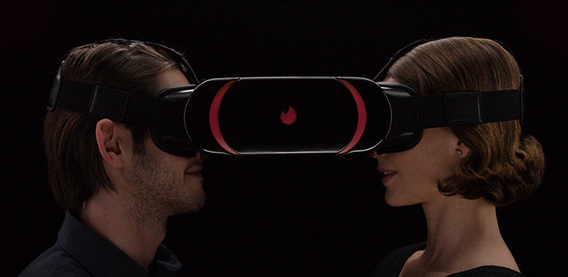 情侣虐狗必备：Tinder VR约会眼镜你值得拥有！