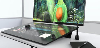 无主机版Surface Studio?戴尔Canvas触摸屏堪称设计专属