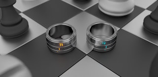 Ring Clock戒指手表:机械外表下埋藏的数码芯