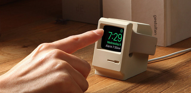 Elago W3充电底座：这大概是最具情怀味的Apple Watch底座了