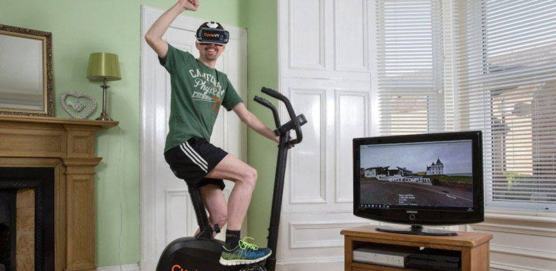 在VR中完成横跨英国壮举，练出好身材的CycleVR你怎能错过？