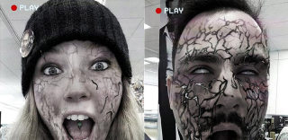 游戏里吓哭还不够,AR滤镜还把生化危机带到了Snapchat