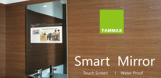 浴室也能K歌看电影,Tammax智能浴室镜一次性满足你!