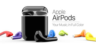 ColorWare Airpods上色服务登场：58种AirPods颜色随你挑！