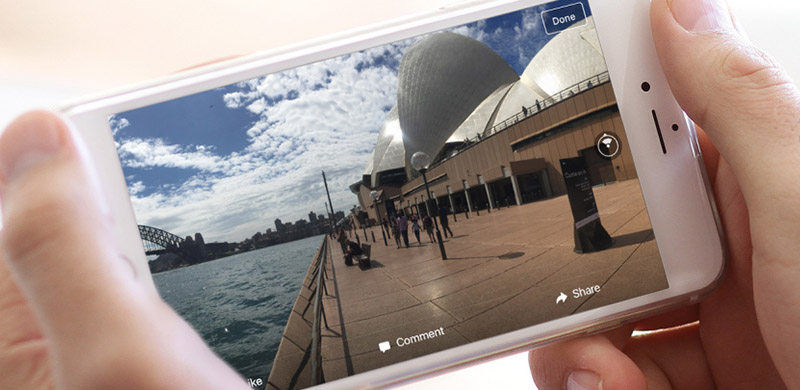 VR社交一小步：Facebook 360正式推出，全景视频随手可得！