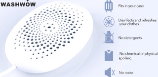 远离“污神”,Washwow迷你洗衣器让你随时穿上干净衣服