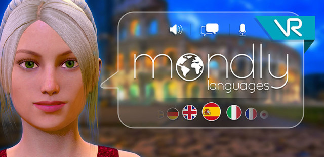 无需找外教，Mondly VR让你快速掌握33国语言