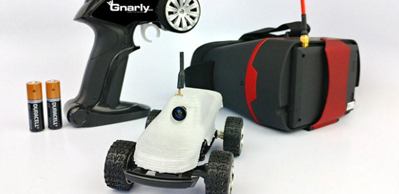 有了Gnarly Racers遥控小车，在家也能上演头文字D！