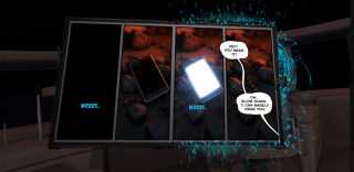 能触摸情节的小说:VR小说《Nanite Fulcrum》登场