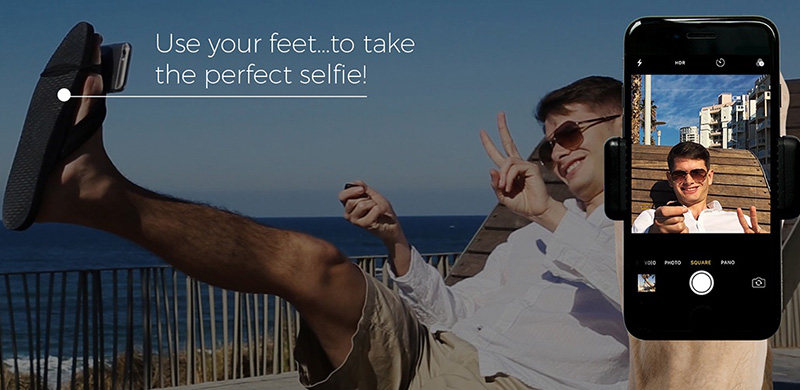 脚拍器SelfieFeet 2.0：腿长是为了让你拍出更完美的自拍！