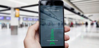 在机场迷路了怎么办?伦敦机场的AR导航要来拯救路痴啦