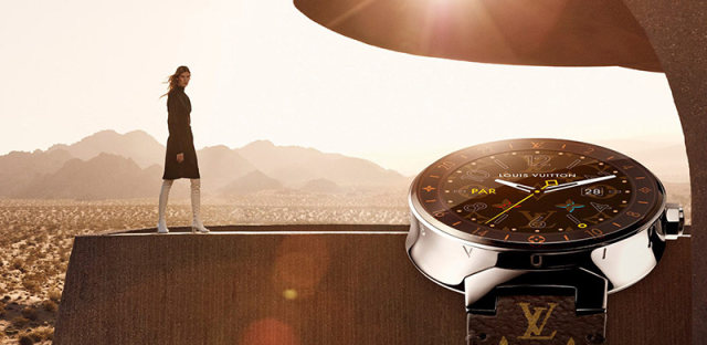 有格调的奢侈智能手表不多，LV出品的Tambour Horizon是其中一员