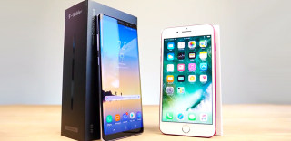 三星Note8与iPhone7 Plus运行速度比拼,三星这次能摆脱二奶命吗?