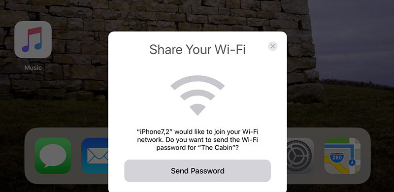 苹果iOS11共享WiFi密码：iOS11共享WiFi怎么用，是否安全？