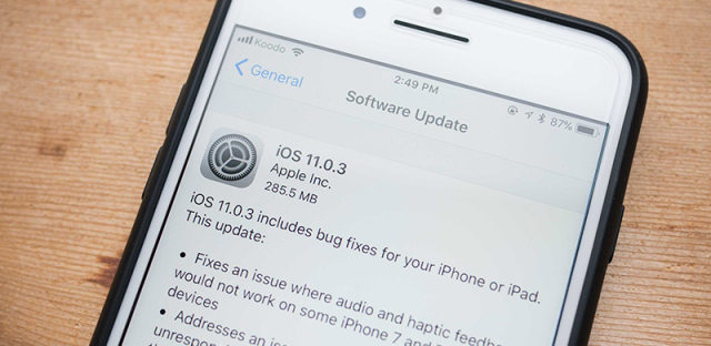 iOS11.0.3更新了什么好用吗？iOS11.0.3有什么新功能？