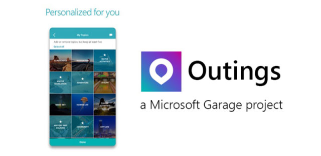 旅游达人快速炼成计划：Microsoft Outings就是你的贴身导游