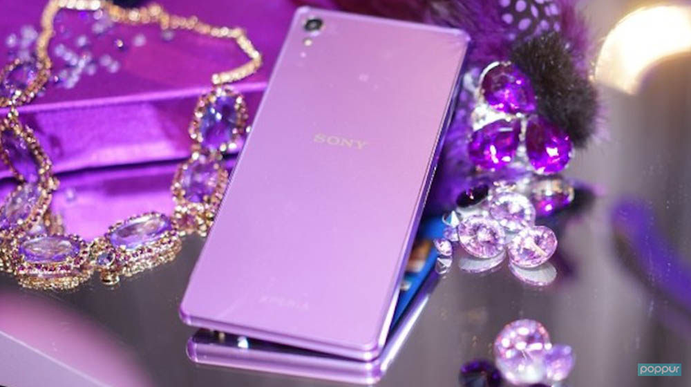 索尼Xperia Z3紫色
