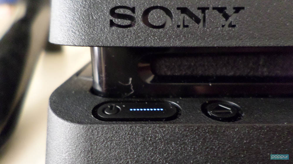 PS4 Pro闪白灯不能关机/开机的解决方法