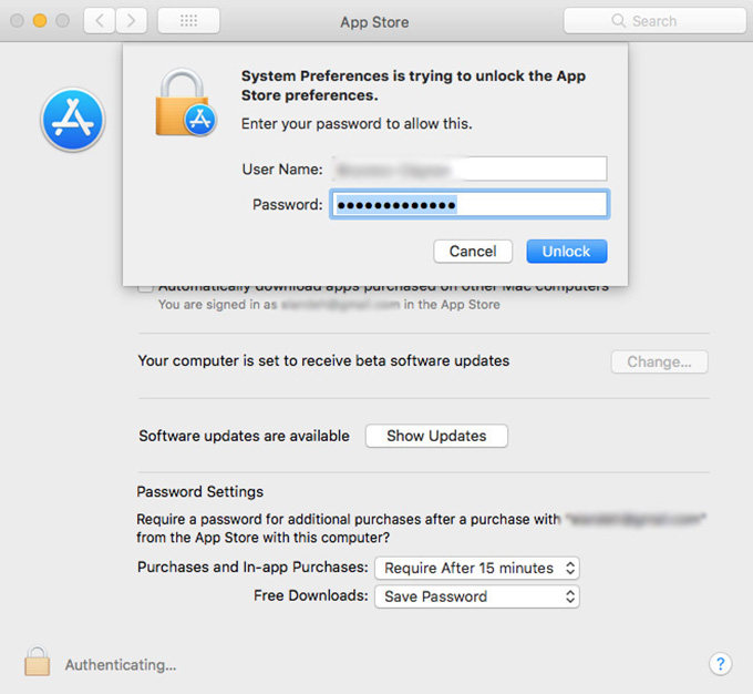   macOS10.13.2出现密码漏洞