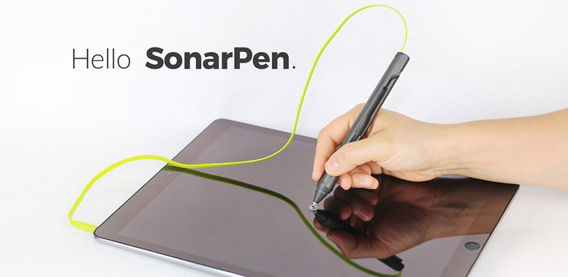 无需Apple Pencil，售价百元的SonarPen让你成为iPad绘画大师