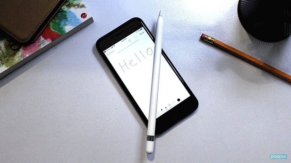 iPhoneX Apple Pencil