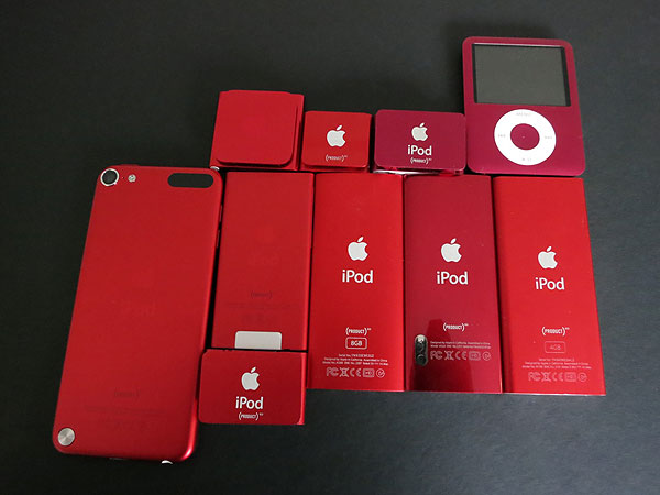 红色特别版苹果产品