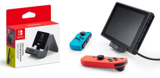 任天堂推出Switch官方充电底座,不配备HDMI输出是最大遗憾