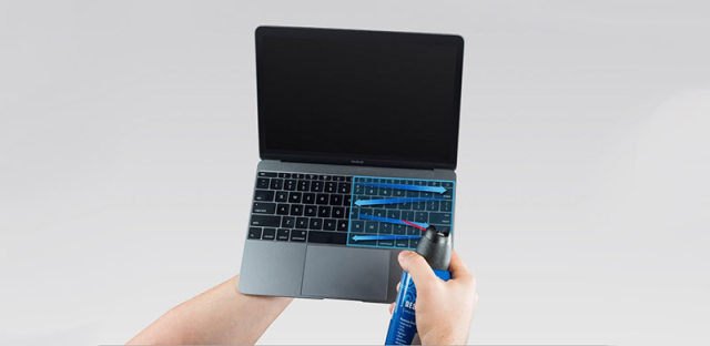 MacBook Pro键盘清理方法：无需拆卸键盘，轻松清理蝶式键盘