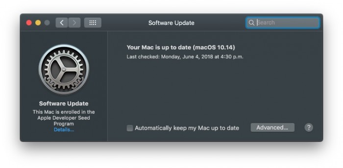 macOS 10.14系统更新在哪?App Store找不到