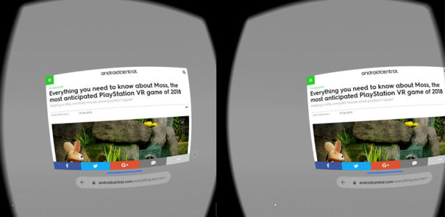 针对VR环境优化的Chrome网页浏览器出炉了