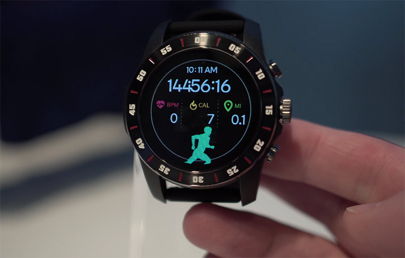 高通Snapdragon Wear 3100智能手表运动模式表盘