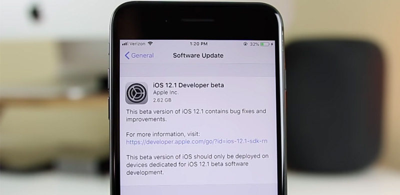 苹果iOS12.1 beta发布，一起来看更新了什么？附描述文件