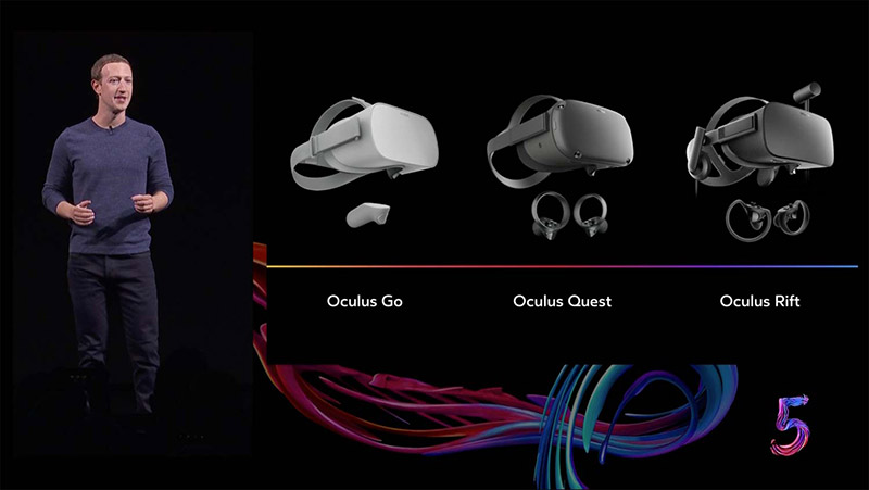 Oculus三款VR眼镜设备