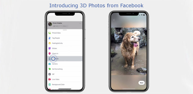 iPhone拍摄3D照片？Facebook只是模仿者而已