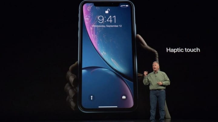 iPhone XR Haptic Touch
