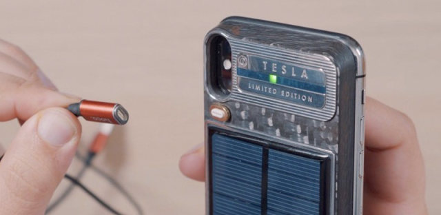 3万元的充电宝了解一下：iPhone X专用，支持太阳能充电