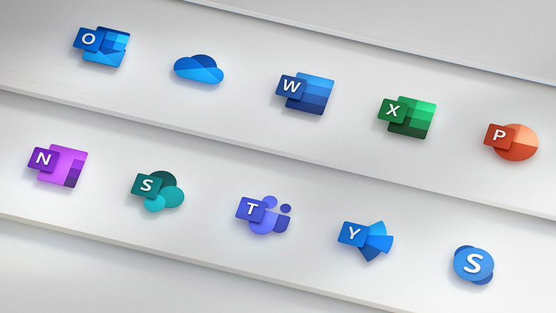 全新Office 365套件应用Logo
