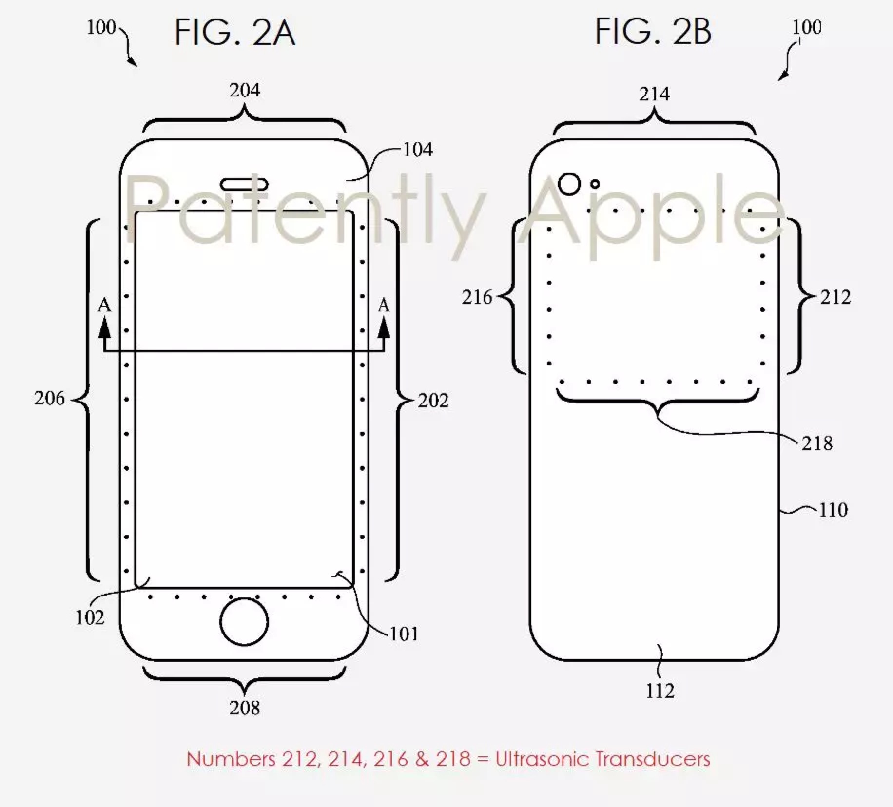 iPhone超声波屏下指纹识别专利