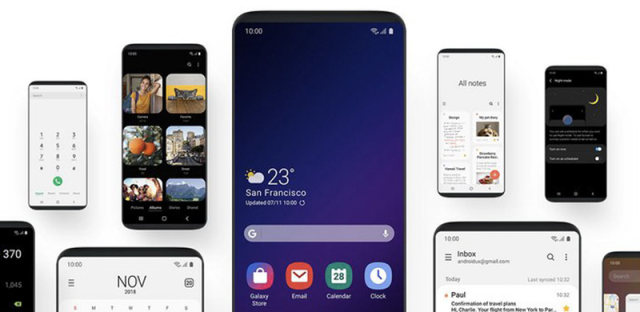 三星One UI推送时间确定，Galaxy S9、Note9率先尝鲜