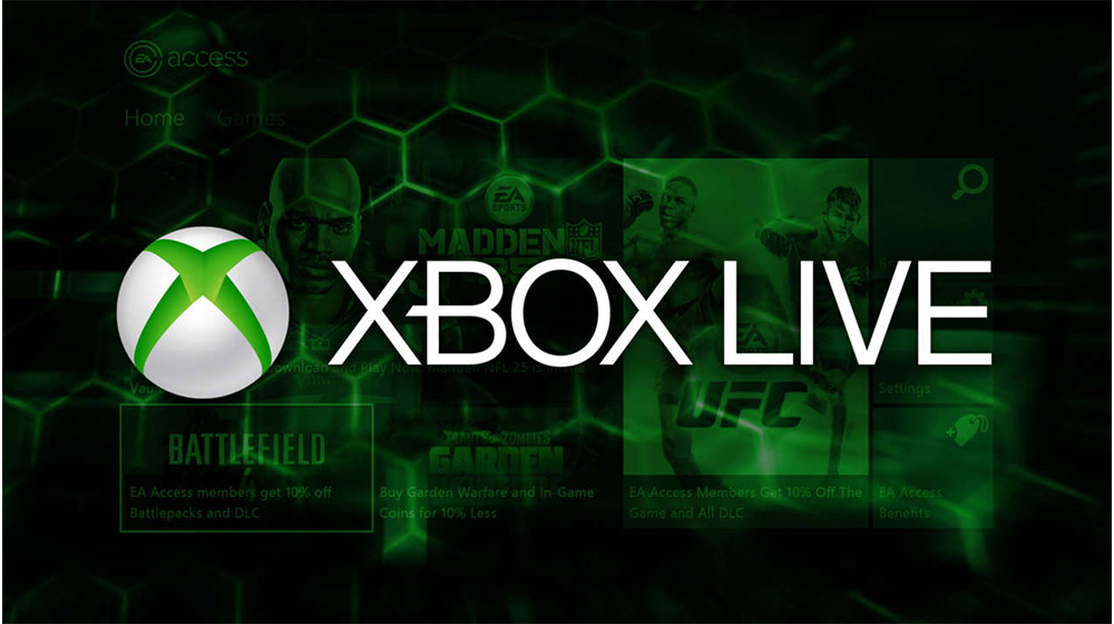 微软Xbox live