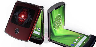 MOTO RAZR折叠屏手机渲染图公布:可小巧可大气,延续经典设计